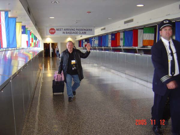 Arriving At Tulsa Airport.